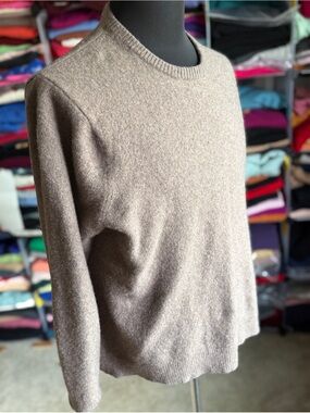 Patagonia Men's Classic Crewneck Sweater - Taupe/Oatmeal/Gray Cashmere/Wool
